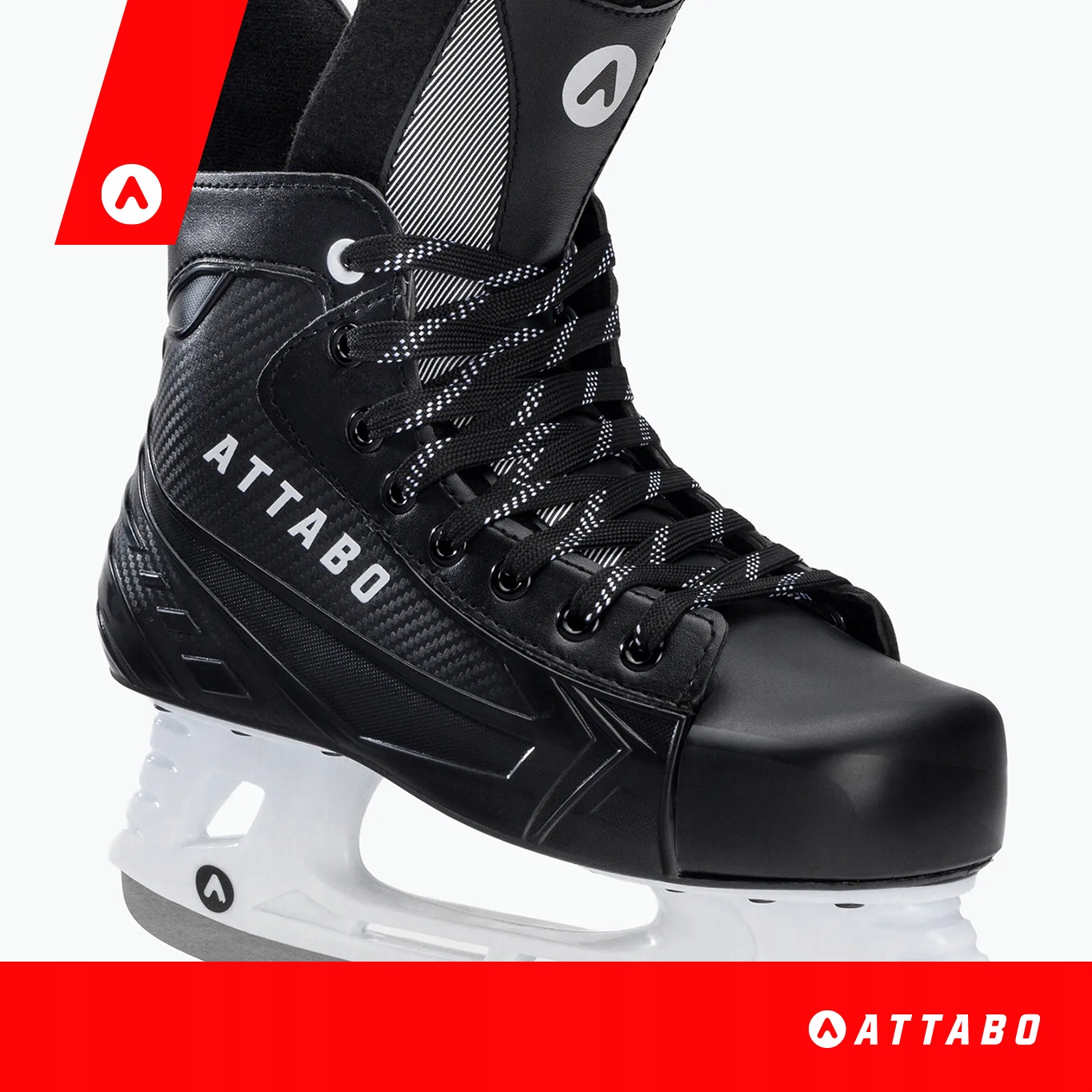 Łyżwy hokejowe męskie ATTABO czarne HS 44 Marka Attabo