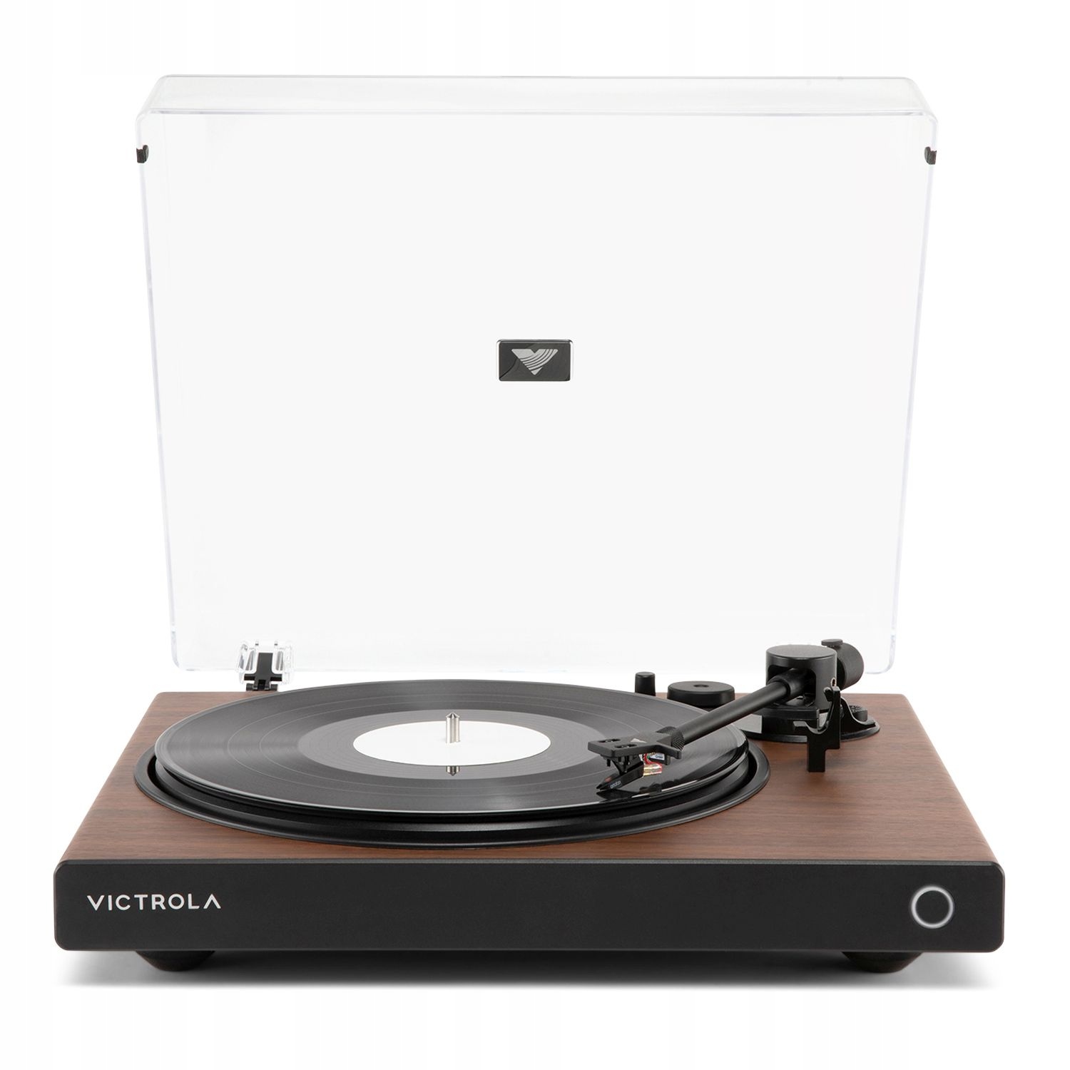 Victrola VPT-1520-WLN-INT Wave gramofon hnědý