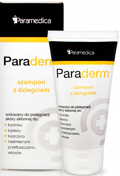 

Paraderm Szampon przeciwłupieżowy dziegciowy 150ml
