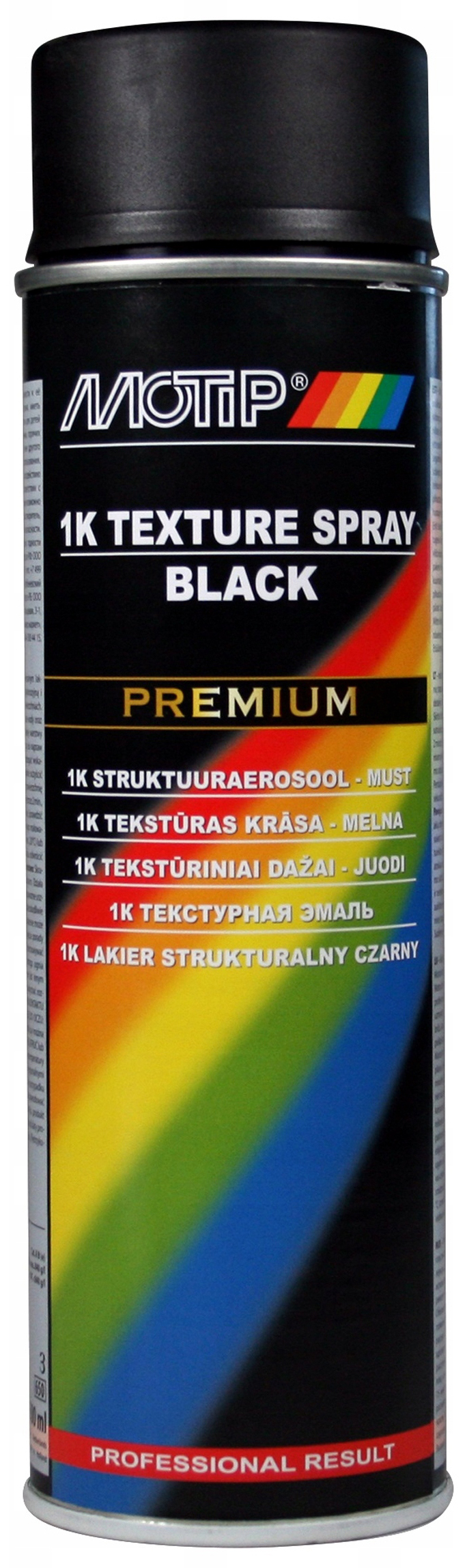 

Motip 1K Czarny Lakier Strukturalny 500 ml