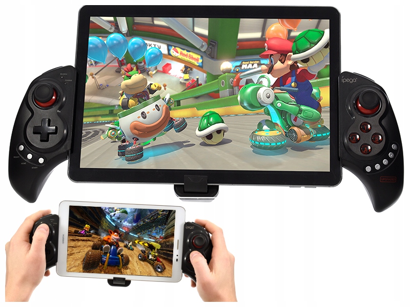 Gamepad Z Uchwytem Na Tablet Telefon Rozsuwany