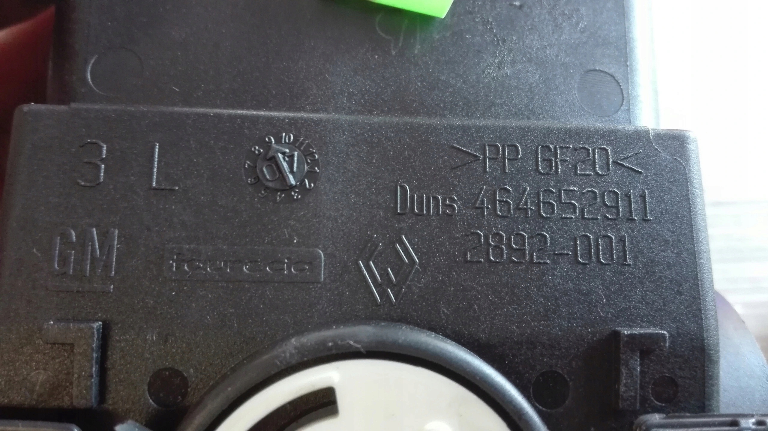 OPEL MERIVA A grid air conditioning devices 464652911 right left