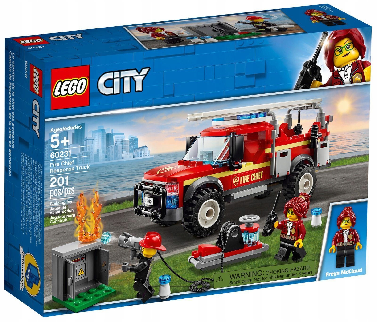 Lego City 60231 Terenówka komendantki straży pożarnej