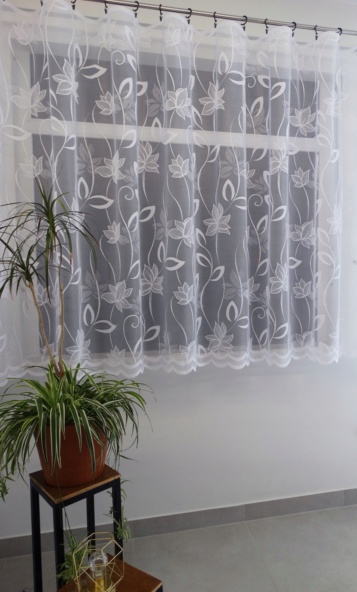 Mg Záclona 34940 Bílá 500x160 hotová Bt polský M