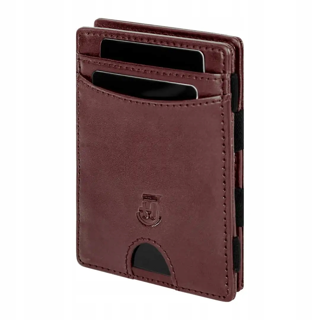 James Hawk Flip wallet brown Oboustranně otevíratelná hnědá peněženka