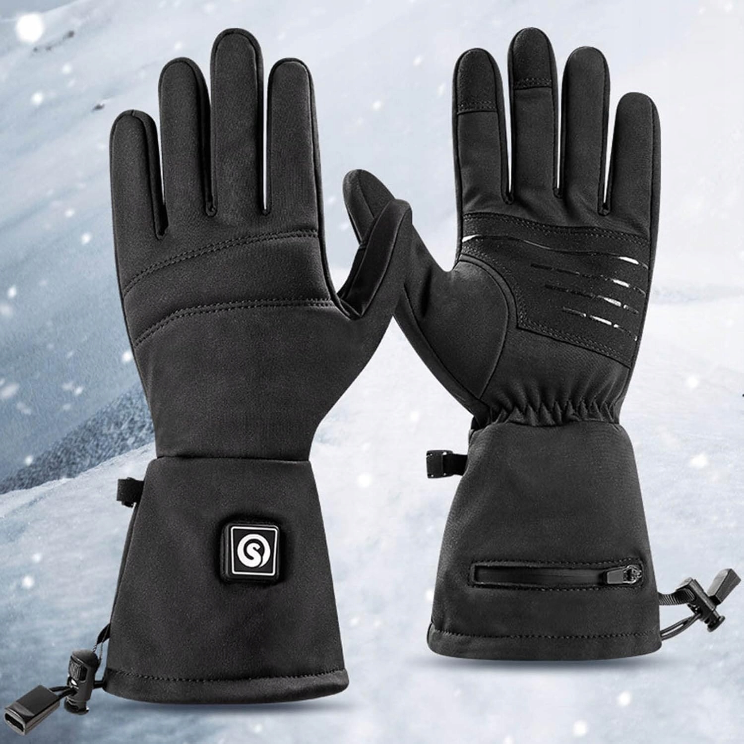 Podgrzewane rękawice elektryczne zimowe r. M/L