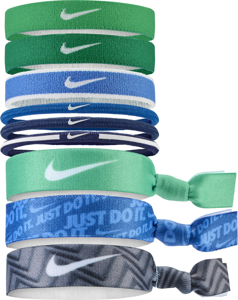Pásky Na Vlasy, Tréninková Gumička Nike Mixed Hairbands 9 Balení