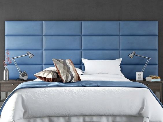 PANELE TAPICEROWANE WEZGŁOWIE ZAGŁÓWEK 60 x 30 cm Cechy dodatkowe gładki