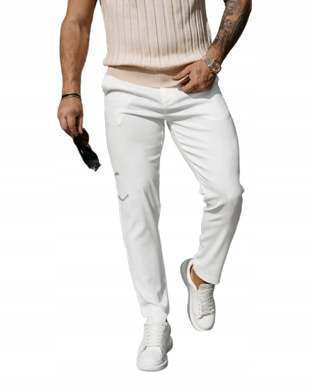 Spodnie męskie Olavoga Lorenzo 2026 ecru L