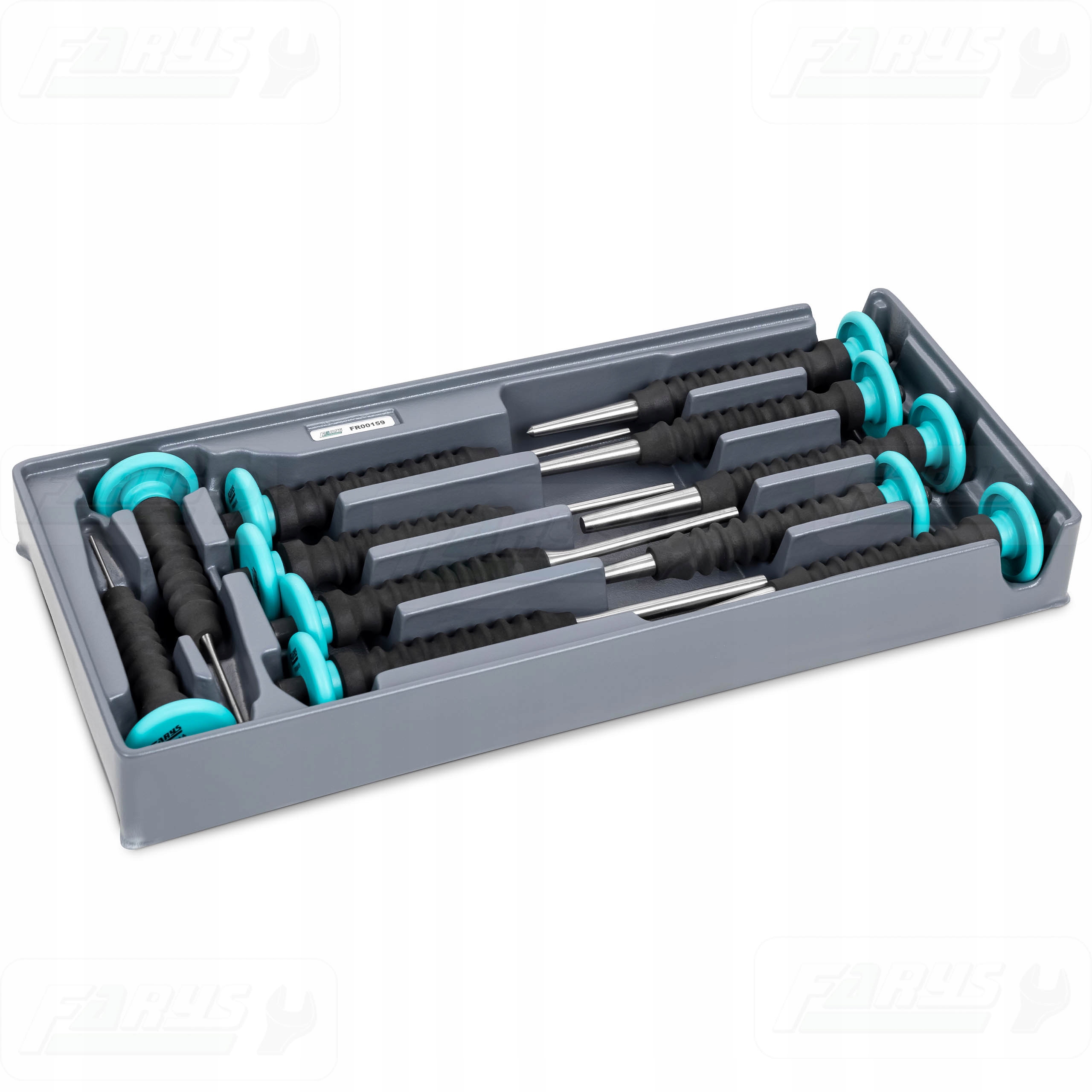 Sada vyrážečů 11 ks. Vložka Do Skříňky Vybavení Nářadí Premium