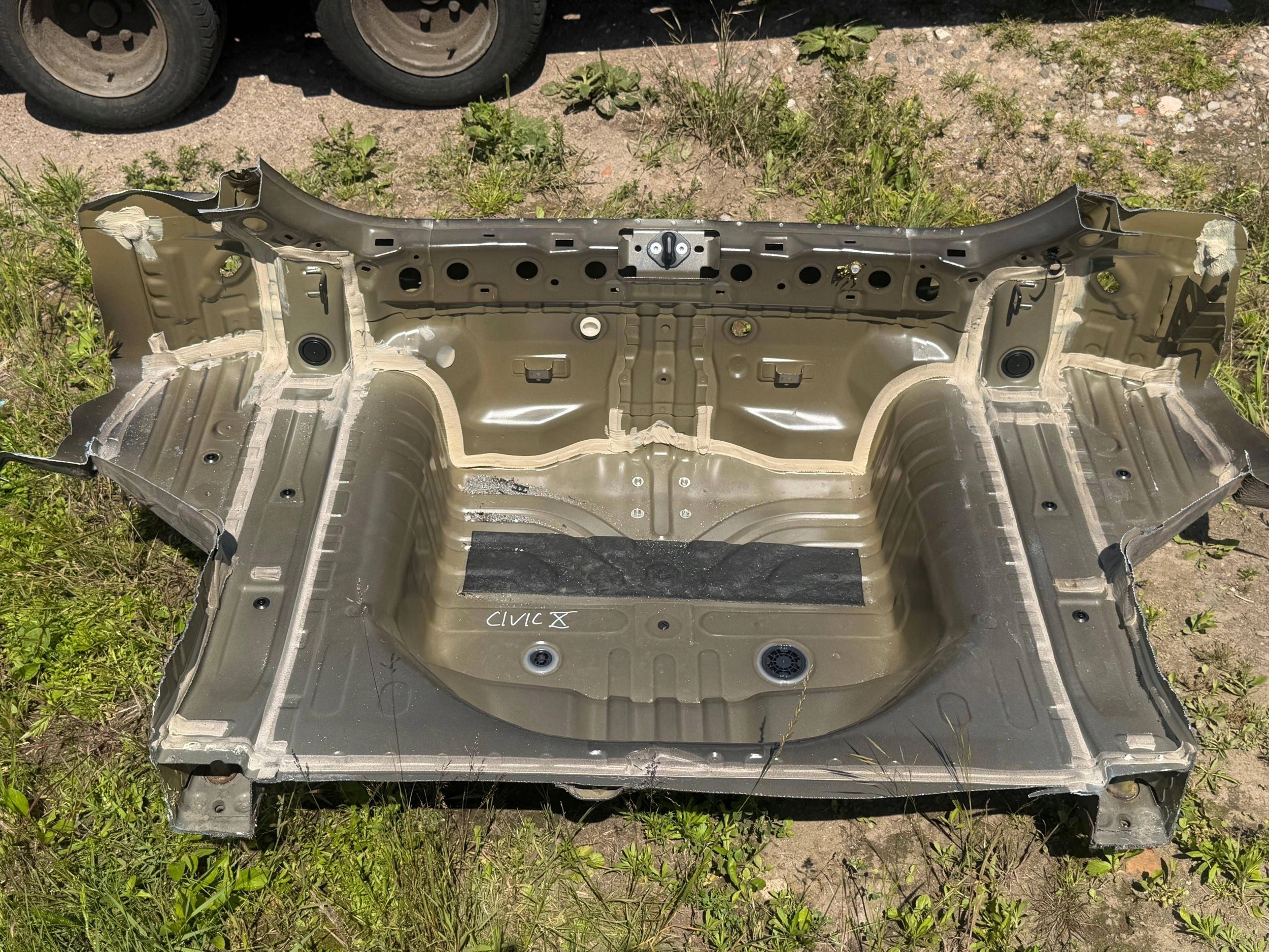 HONDA CIVIC X 2017 HATCHBACK sump rear panel rear Z floor SCIANA rear
