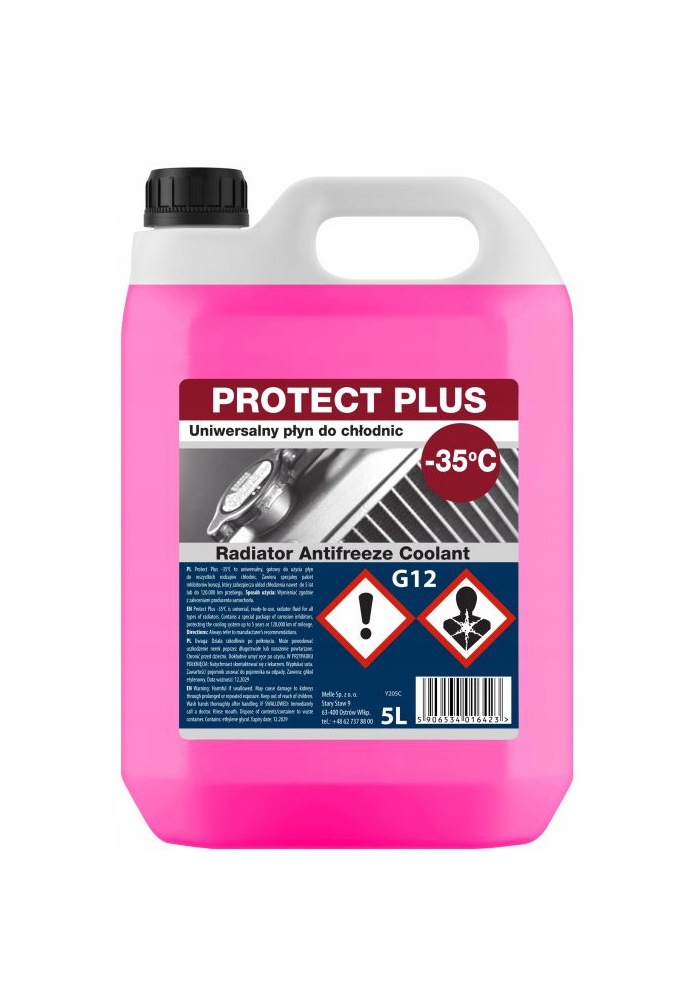 K2 Protect Plus Płyn do Chłodnic G12 -35°C 5L Y205C