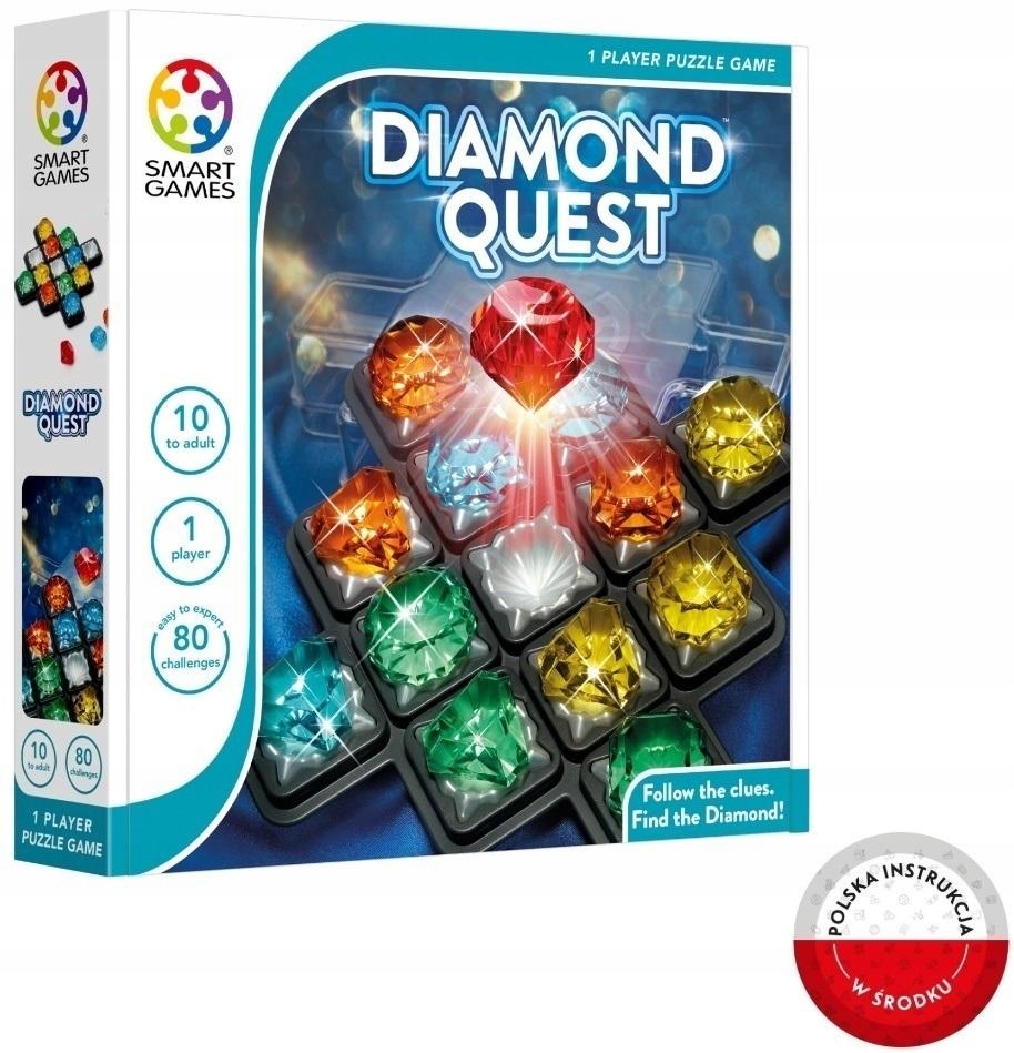 Towarzyska Gra Planszowa Dla Dzieci Osiem Lat Logiczna Smart Games Diamond