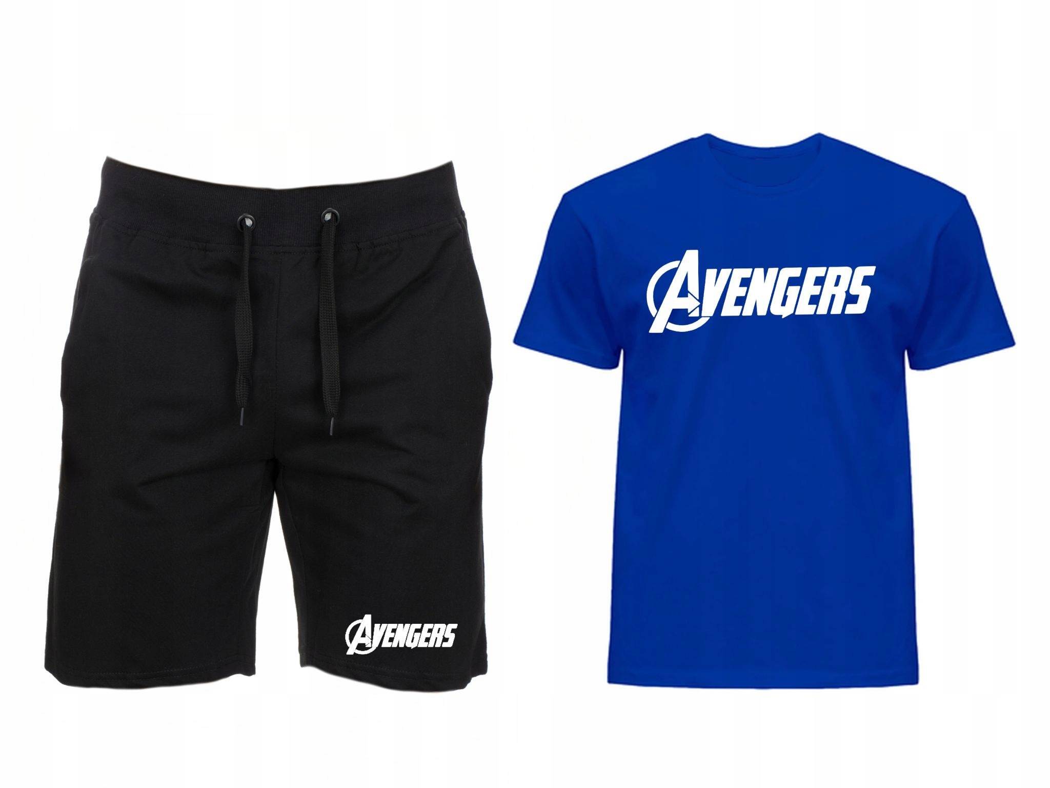 Komplet Tričko Kraťasy Avengers Pánské XXL