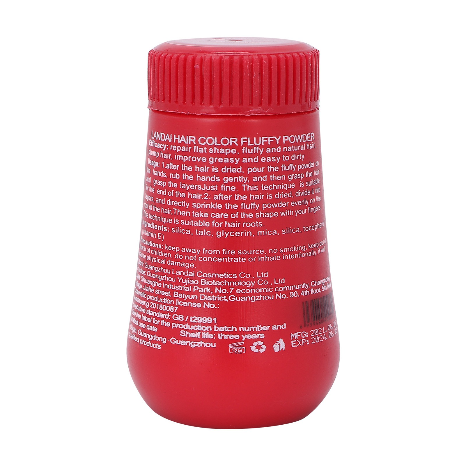 Puder do włosów puder 10 ml Pojemność 10 ml