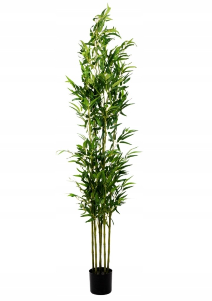 Sztuczne Drzewko Bambusowe w Doniczce Wysokość 120 cm Relaxdays