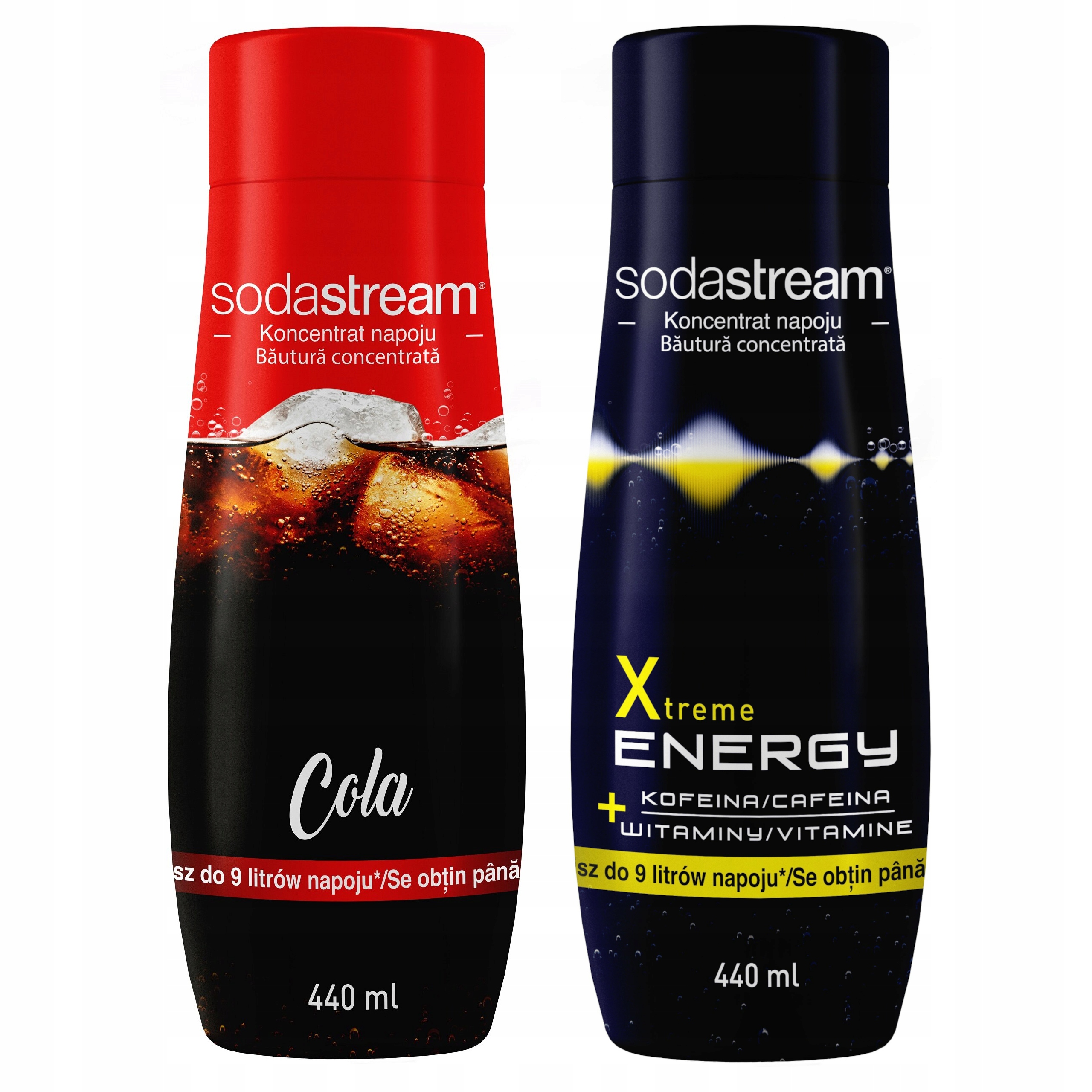 

Sodastream Koncentrat zestaw smak Cola, Energy