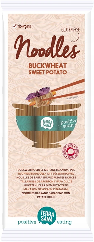 Pohankové Těstoviny S Batáty Bezlepkové Bio 250 g Terrasana