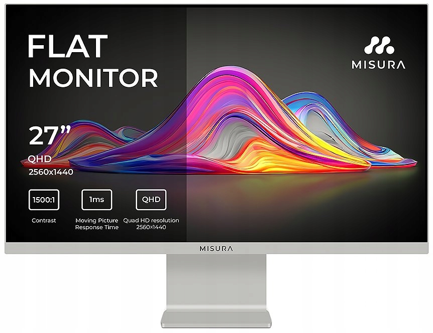 Misura 27" Led Viva P26M2741QKAS01/ Ips/ 2560x1440 (qhd)/ 1ms/ 350 cd/m2/ 1