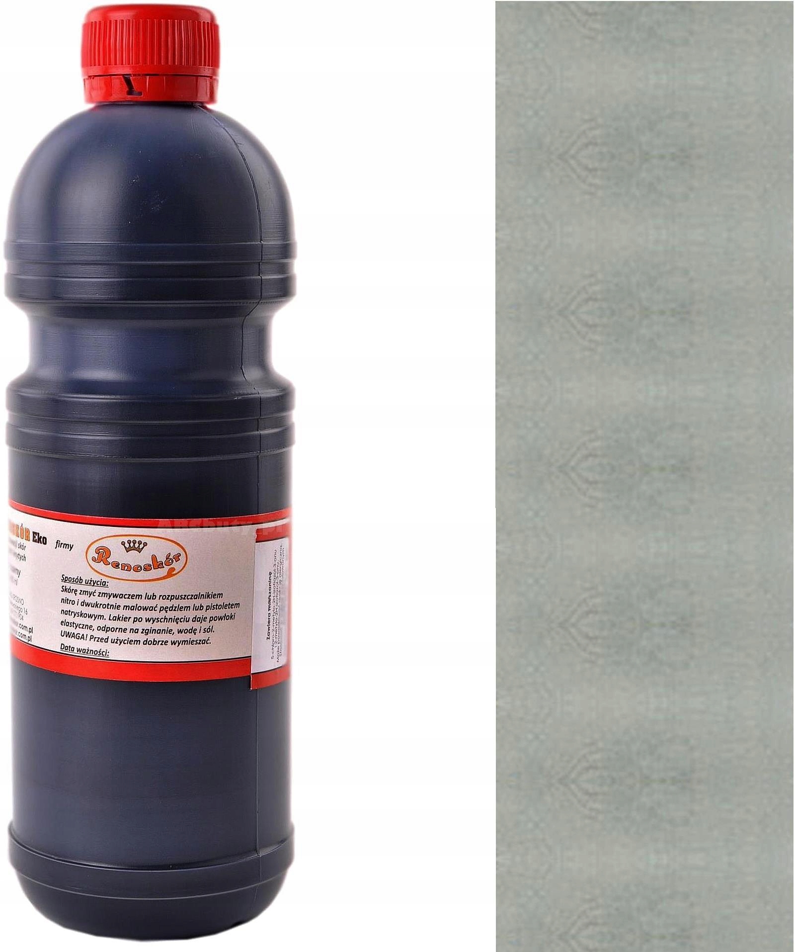 Šedá Barva Renokůž Lak Na Renovaci Pokožky Customizace Wilbra Šedá Tekutina