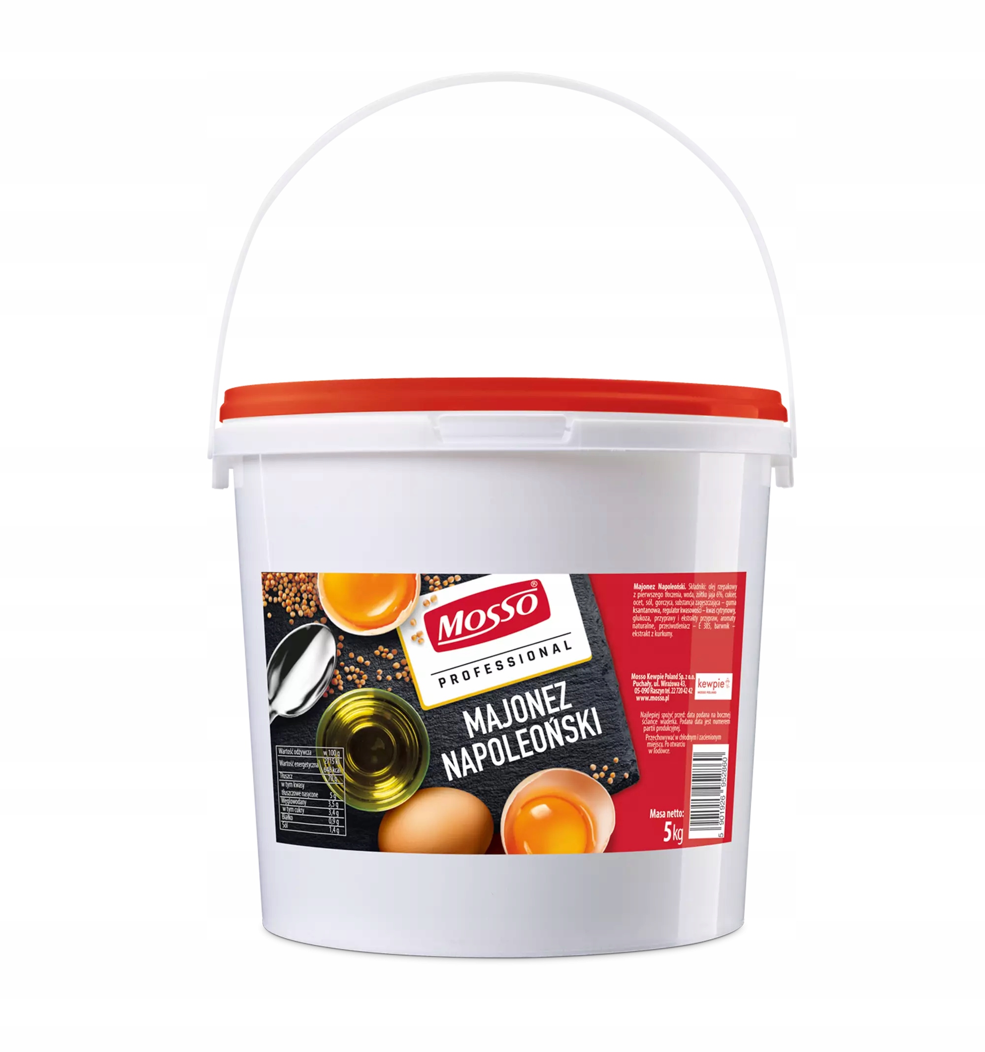 Mosso Majonez Napoleoński Gastro 5 Kg
