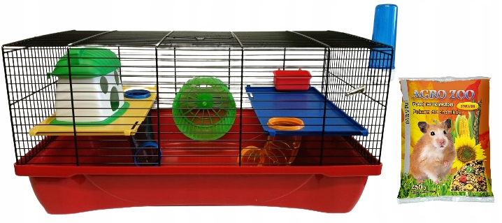 Klatka Pro Křečka tuba domeček naviják Gigant 0