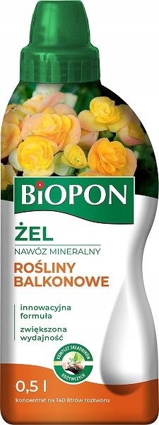 

Biopon Żel nawóz do Roślin Balkonowych 0,5L