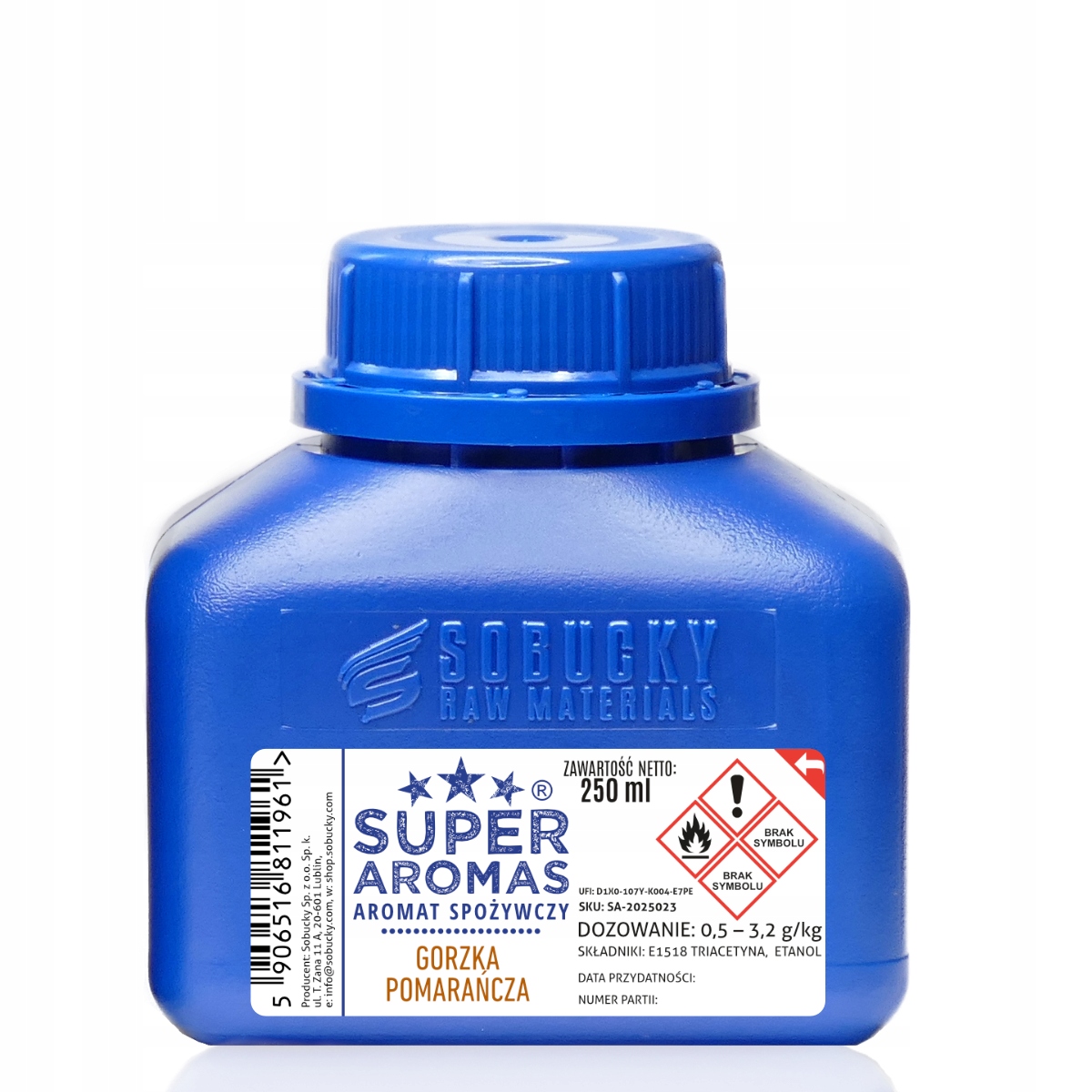 Aromas Potravinářská vůně Hořký Pomeranč, přírodní Ftnf 250 ml