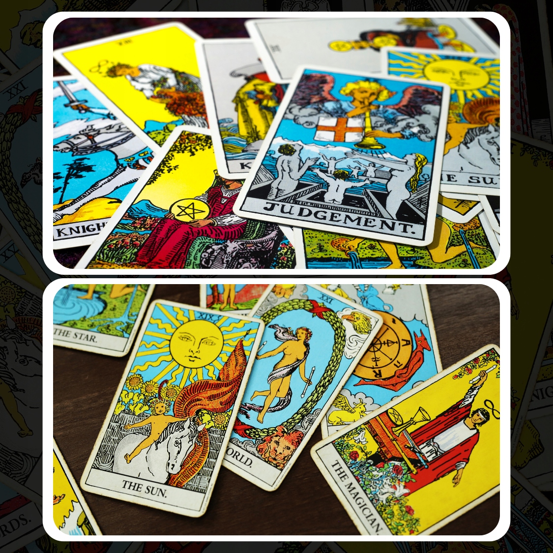 ZESTAW KLASYCZNYCH KART TAROTA THE RIDER TAROT 78 SZTUK WRÓŻBY Z KART Nazwa The Rider Tarot The Magician