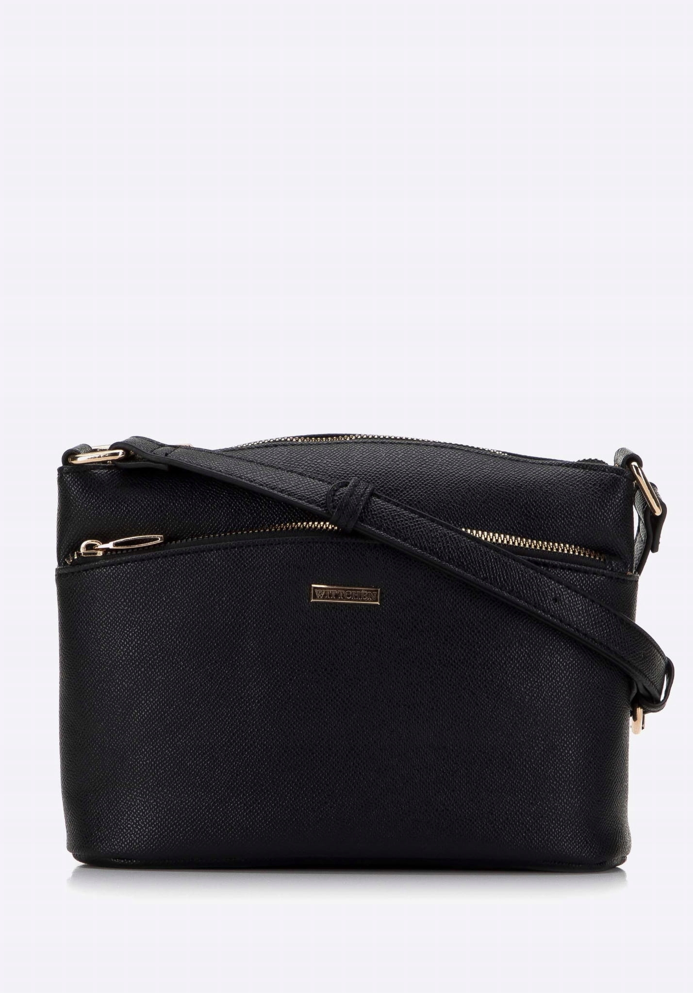 TOREBKA LISTONOSZKA DAMSKA WITTCHEN SKÓRA EKOLOGICZNA 98-4Y-216-1 CZARNA Marka WITTCHEN