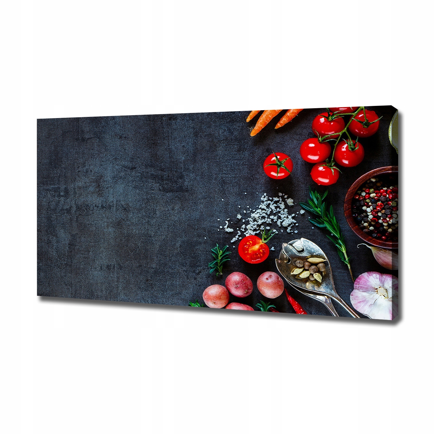 

Foto obraz canvas na ścianę Składniki 120x60 cm