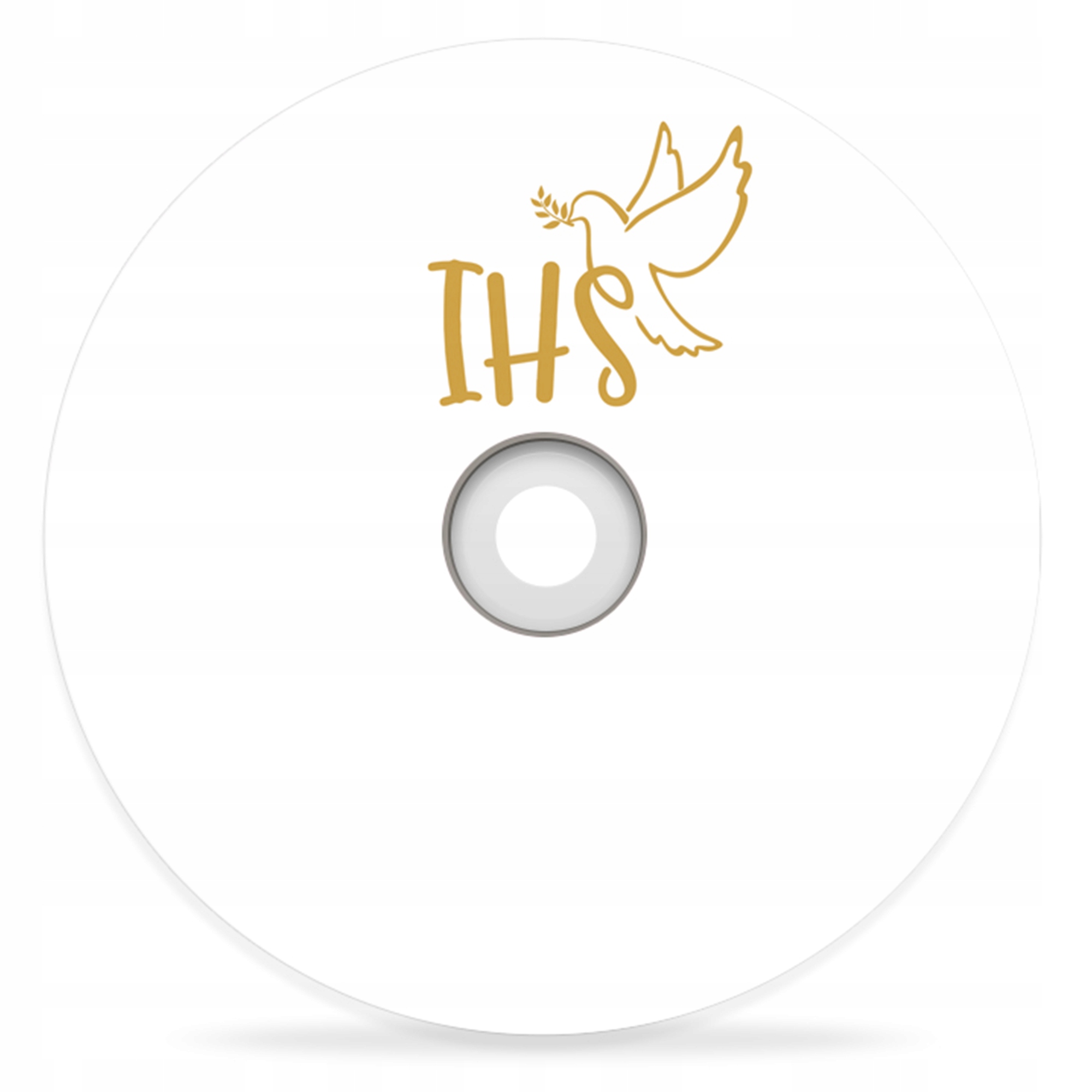 

Płyta DVD z nadrukiem Ihs komunijnym Komunia Św.