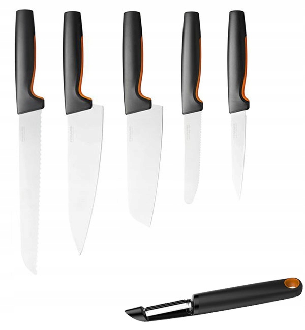 

Fiskars Ff Koplet 5 Noży Luzem +obierak