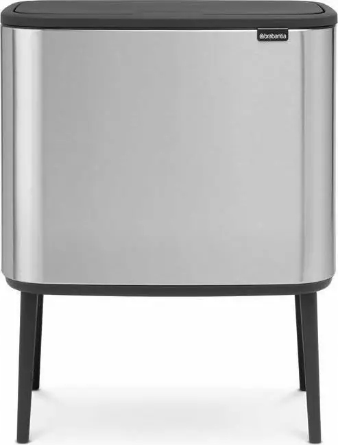 Brabantia Bo Touch Koš na tříděný odpad 3 x 11 L stříbrný