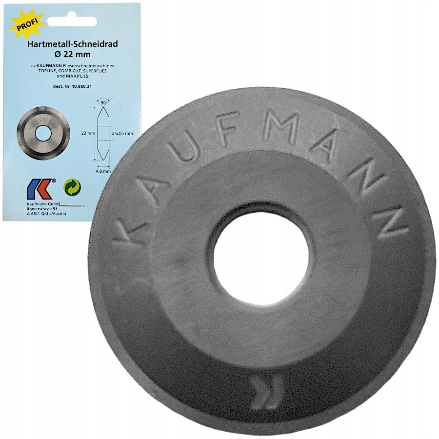 

Kaufmann Kółko Tnące Nóż Profi 22mm Do Maszynek