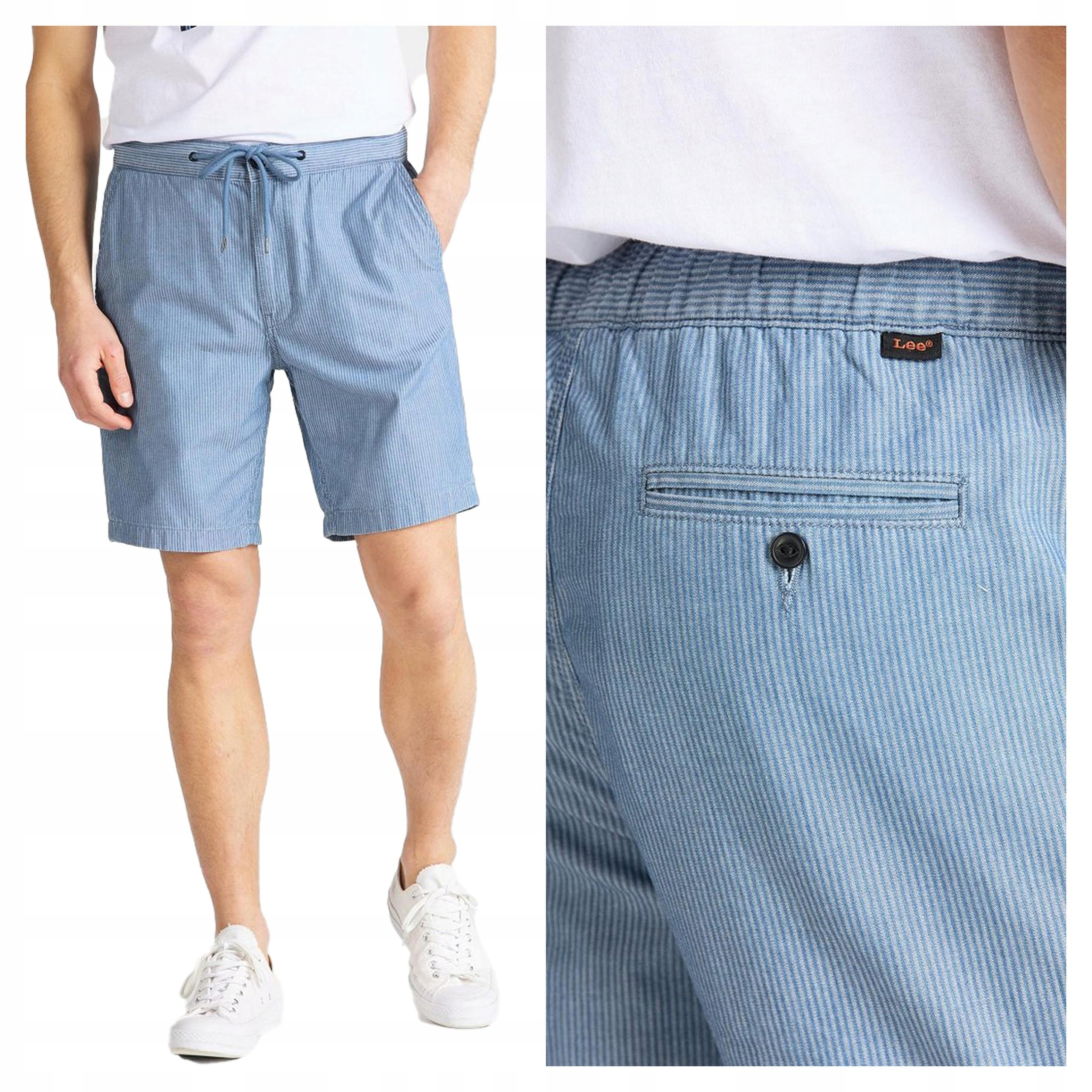 Pánské látkové šortky Lee Drawstring Short 32