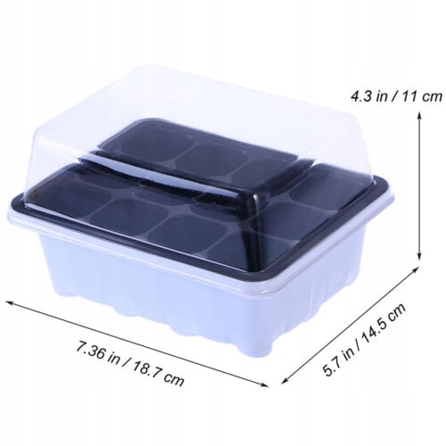 Miniszklarenka 18 cm x 14 cm zestaw 10 sztuk Marka inna