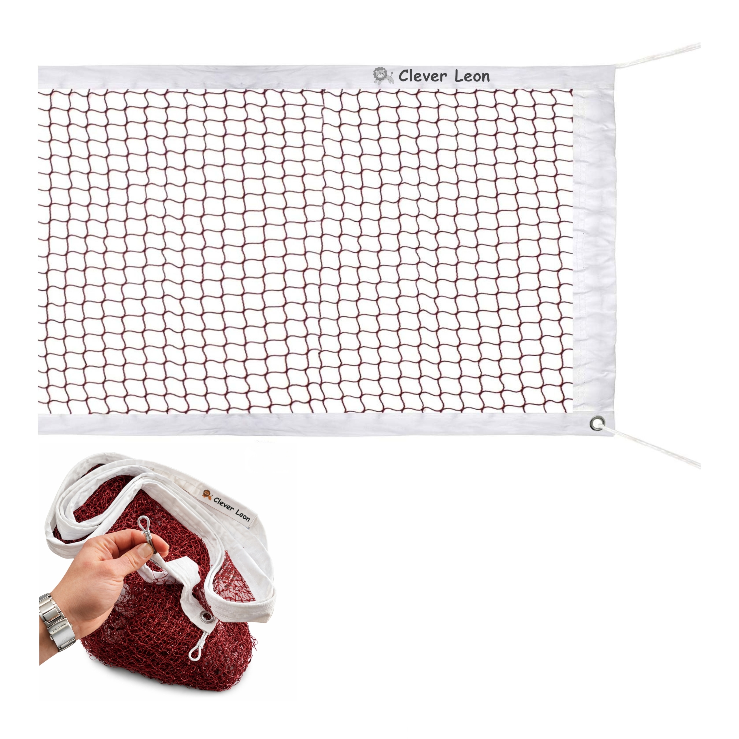 Mocna Siatka Do Siatkówki Odporna Na Uv Do Badmintona Tenisa Piłki Plażowej