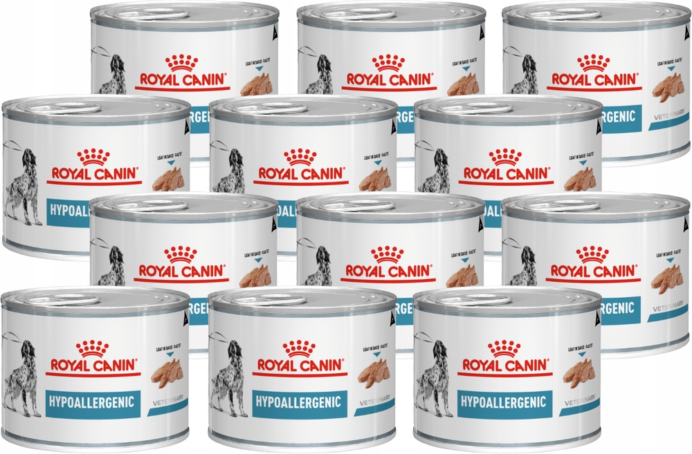 Levně Royal Canin Hypoallergenic Pes konzerva 12 x 200 g