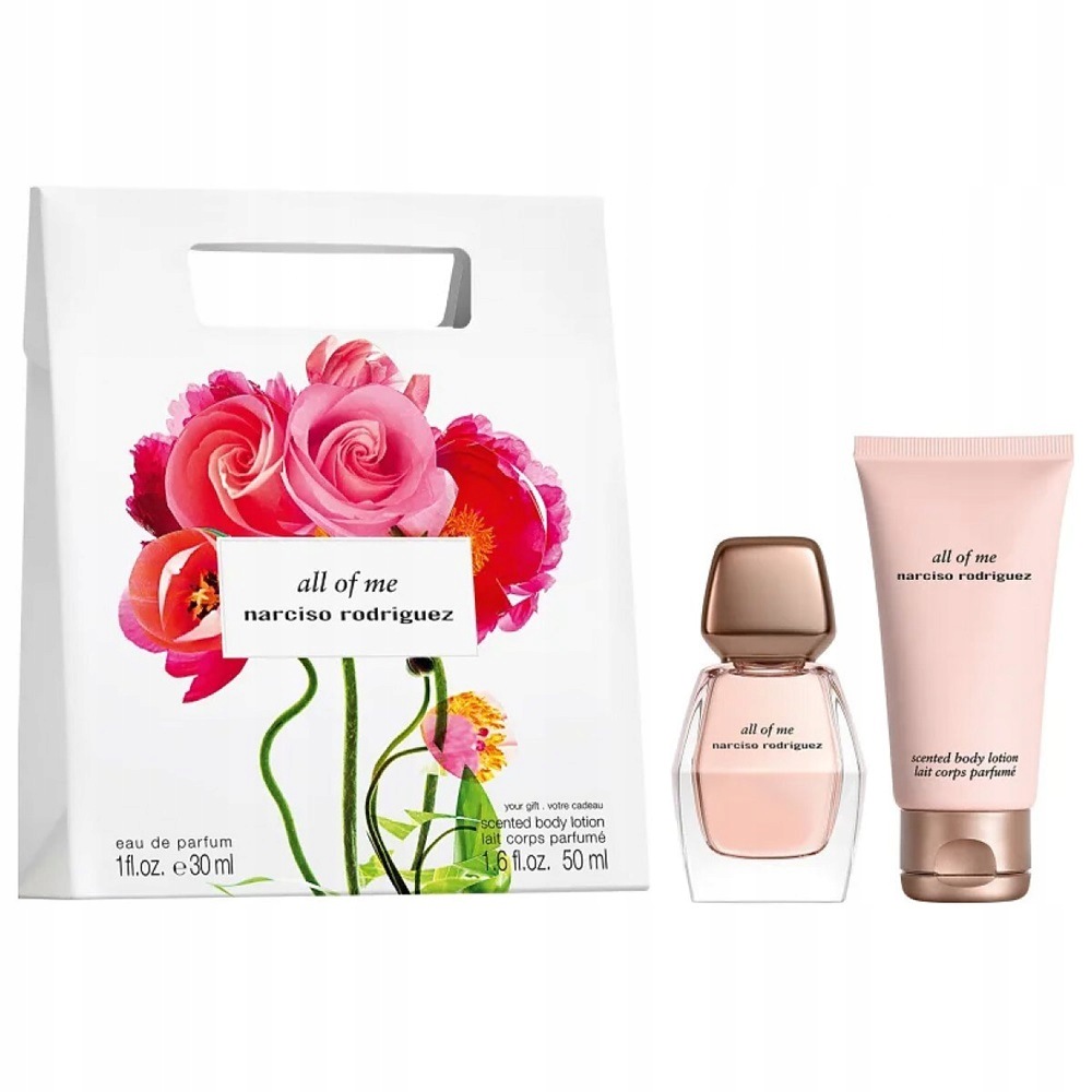 Narciso Rodriguez All Of Me sada parfémovaná voda sprej 30 ml balzám na vlasy