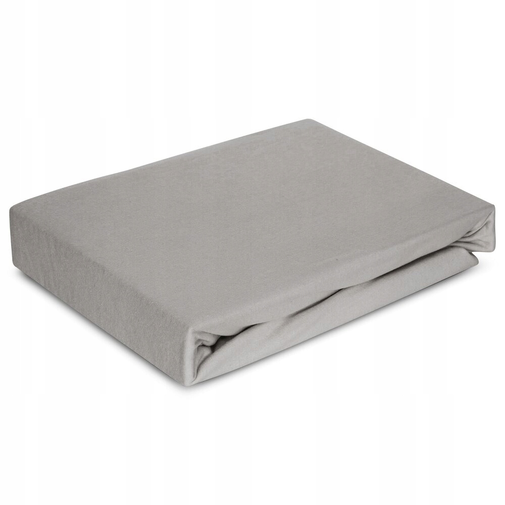 Prostěradlo jersey s gumičkou Premium 220x240 Eurofirany stříbrné