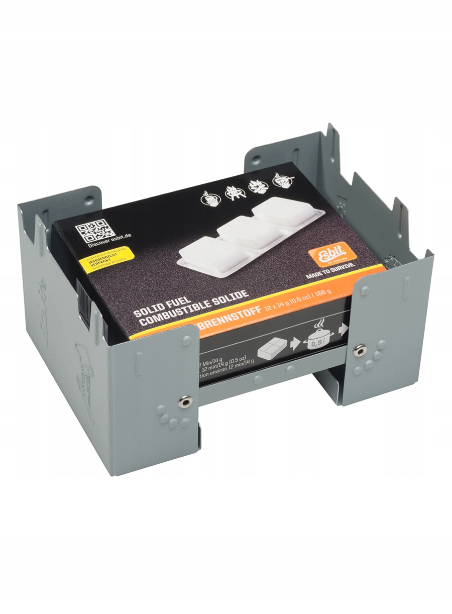 Esbit Kuchenka Pocket Stove Large paliwo 12x14g