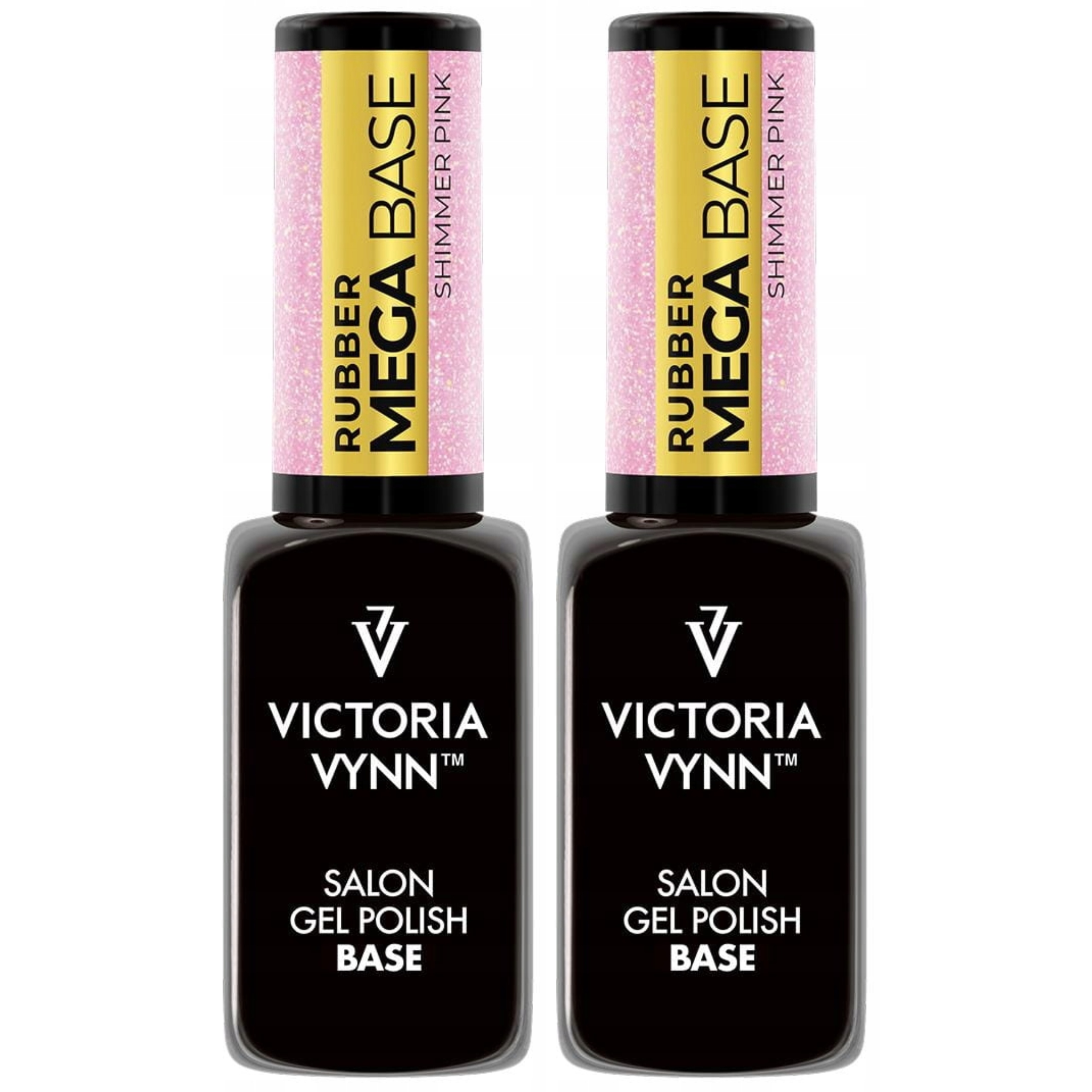 2 x Hybridní báze na nehty Base Shimmer Pink Victoria Vynn 8 ml