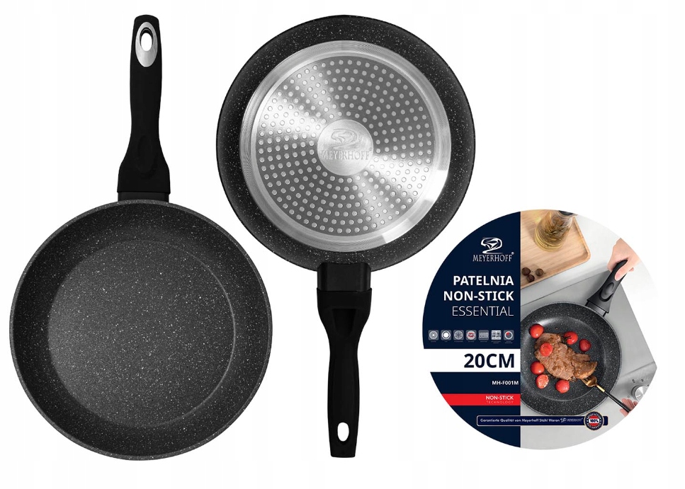 

Patelnia Nieprzywierająca Indukcja Essential 20 cm