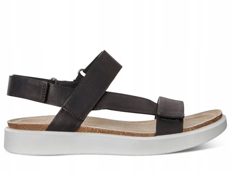 

Ecco Corksphere Sandały damskie czarne skóra 37