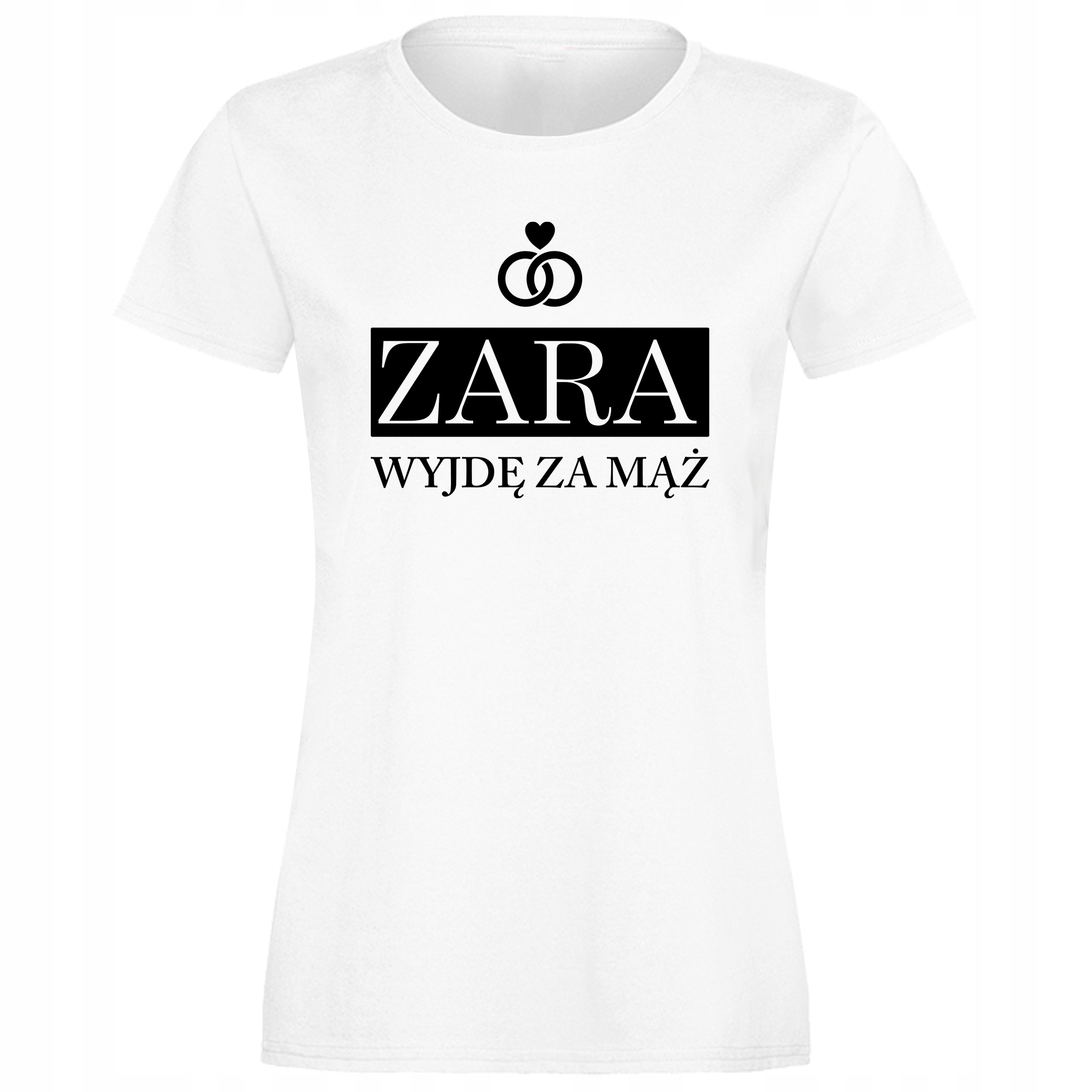 

Damska Koszulka Dla Panny Młodej Panieński Roz L