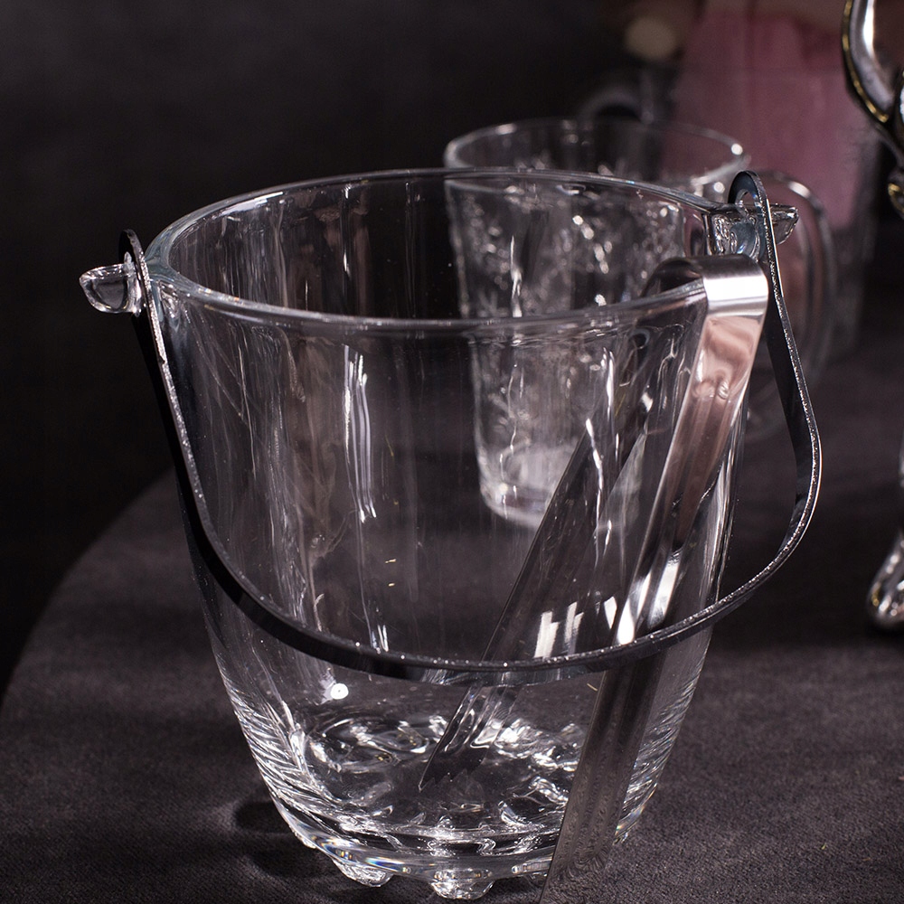 Wiaderko Szklany Cooler Pojemnik na lód 880 ml i szczypce Altom Design Producent Altom Design