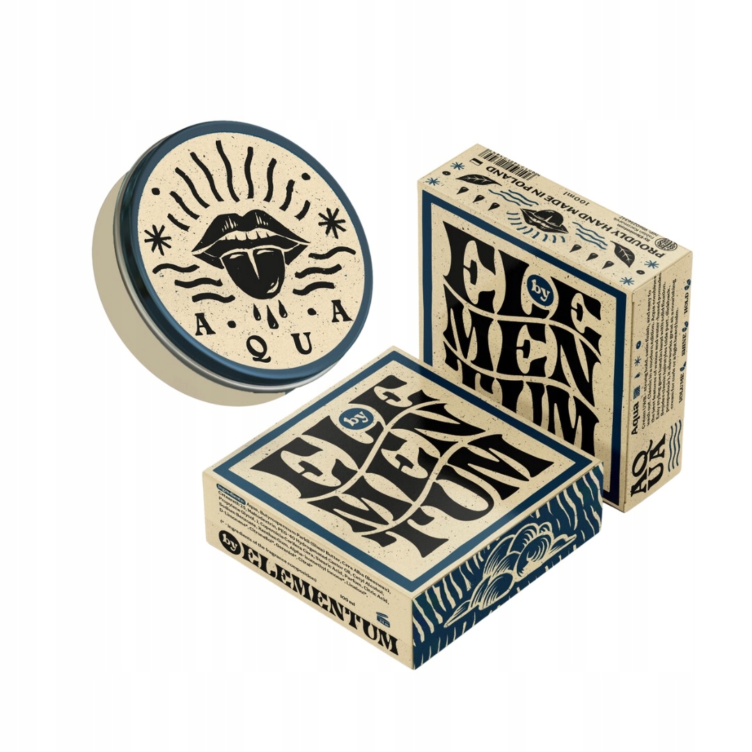 By Elementum, Lesklá pomáda Aqua Firm Hold Cream Pomade, 100 ml