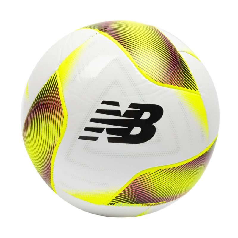 Piłka nożna New Balance Geodesa Trainer Football Whn FB23052GWHN Rozmiar: 5
