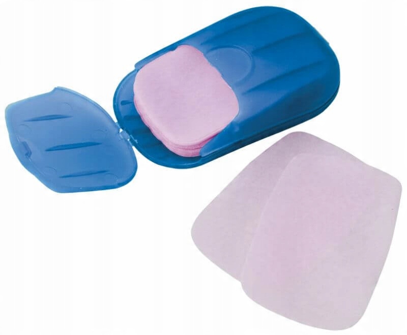 

Listki mydlane Soap Leaves 2x50 szt TravelSafe